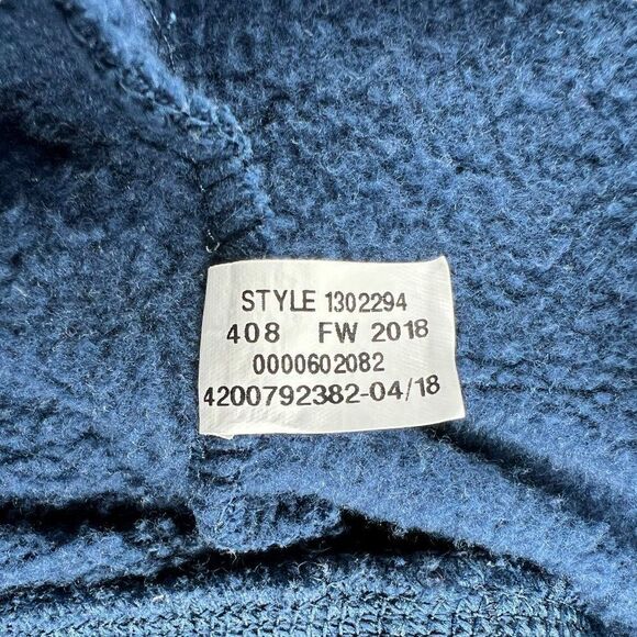 Under Armour Hoodie Men's Size XL Blue Rival Graphic Sweatshirt - Picture 9 of 9